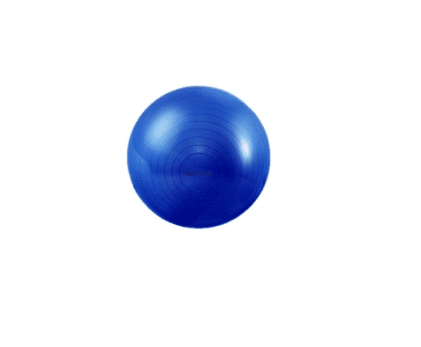 Piłka rehabilitacyjna niebieska